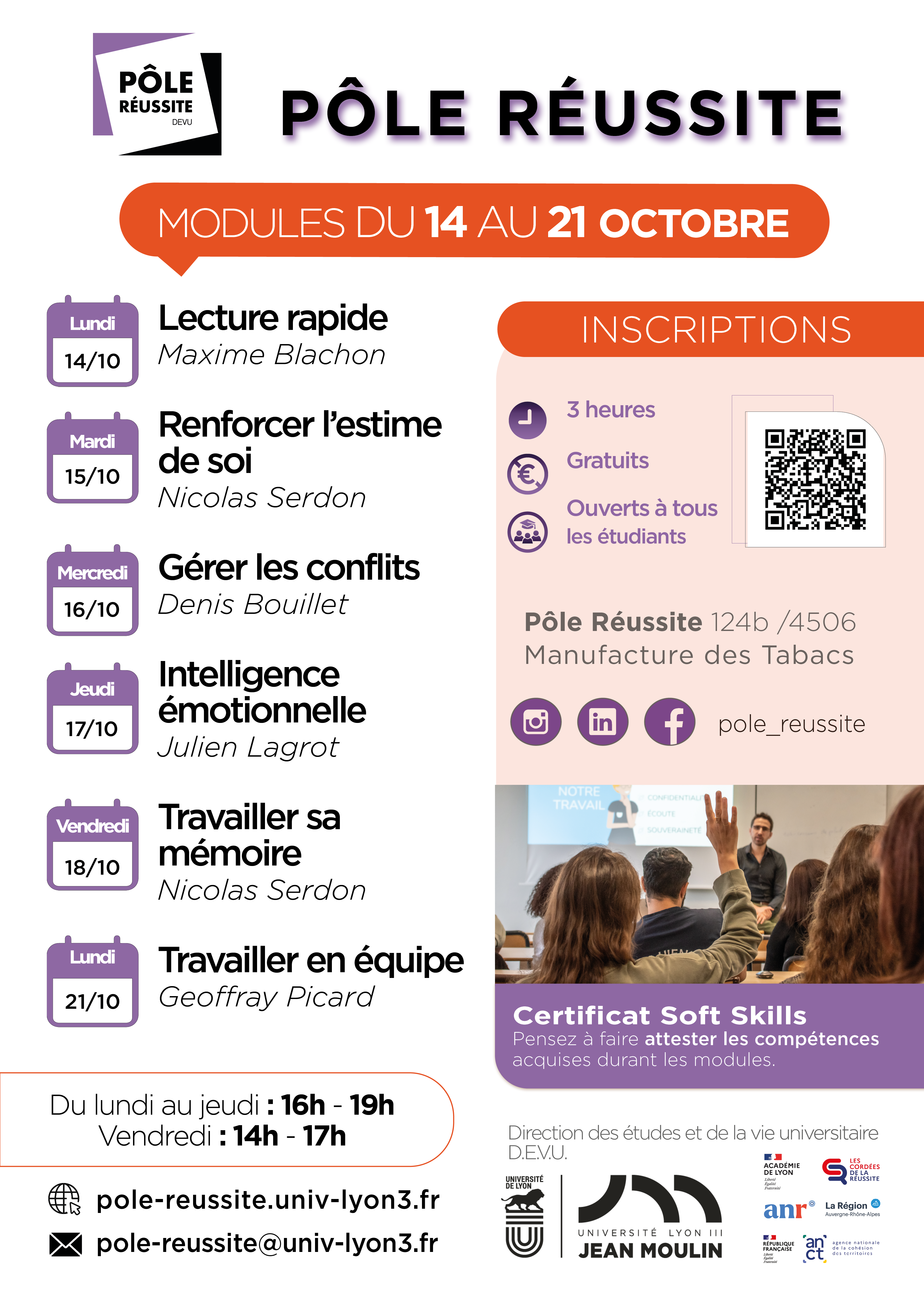 modules octobre