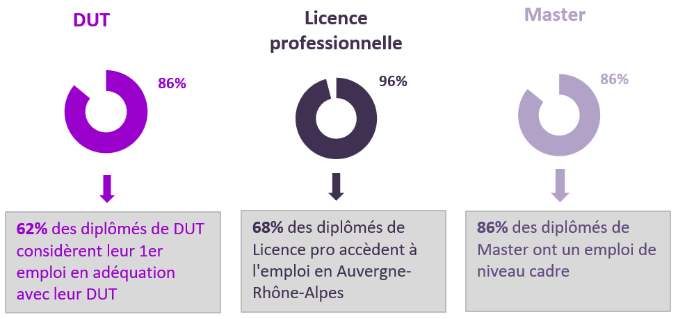 Taux d'insertion des dipl?ms  27 mois